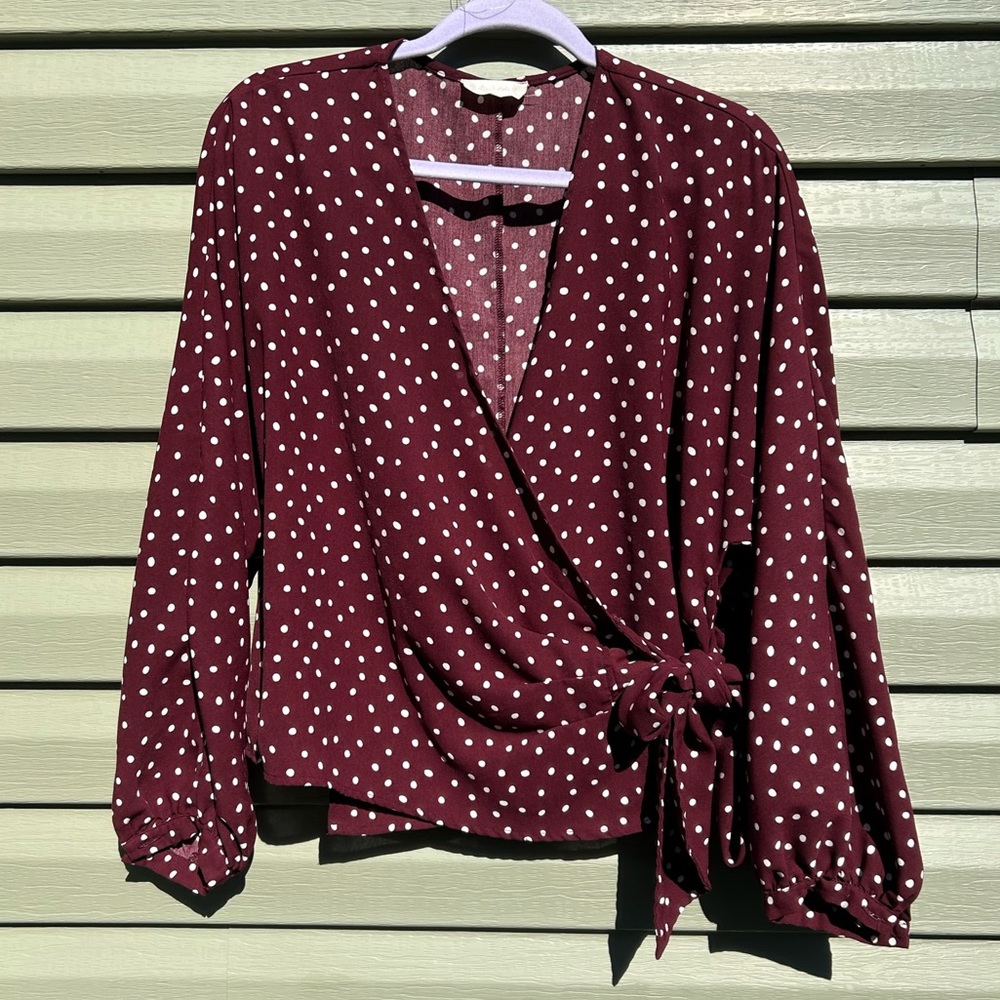 Alter’d State- Wrap Blouse